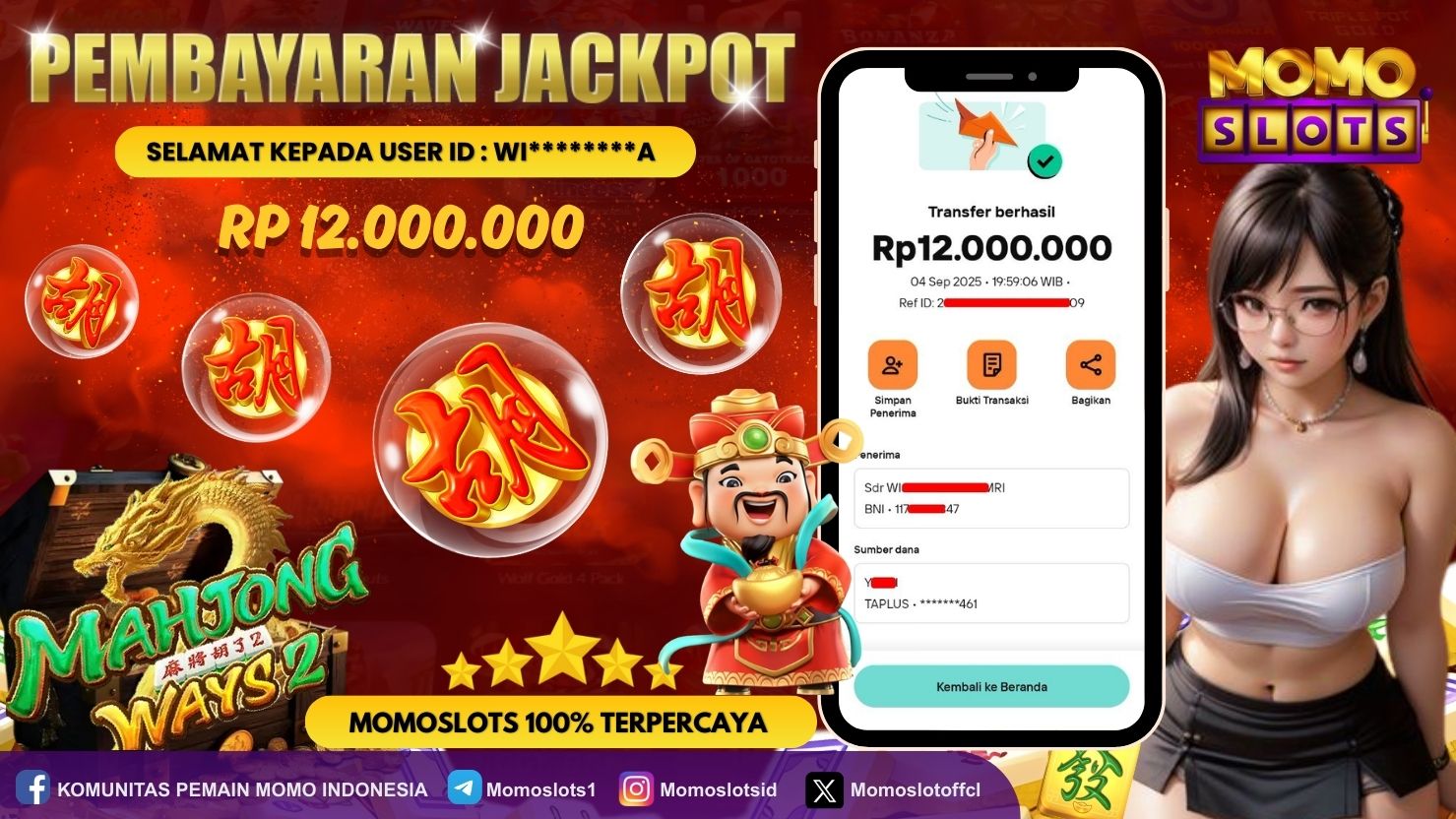 MOMOSLOTS JACKPOT SLOT MAHJONG WAYS 2